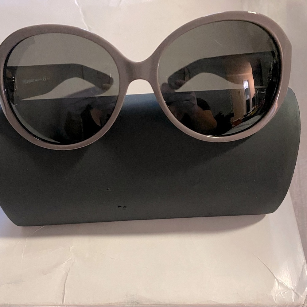 YSL gray Sunglasses.